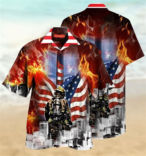 Get Summer Ready with Our Firefighter Hawaiian Shirts!